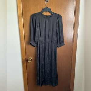 Banana Republic Black Long Sleeve Dress